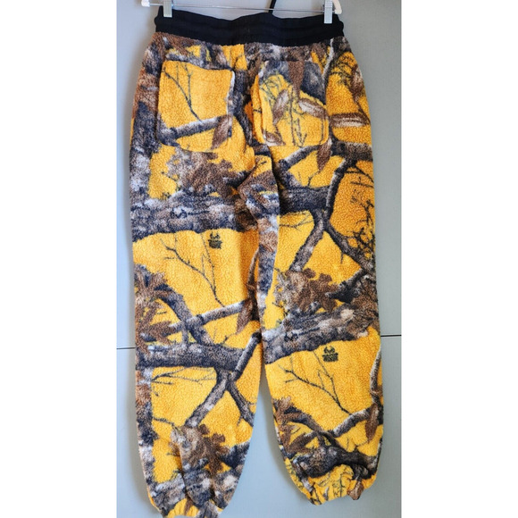 NWT MOOSE KNUCKLES X Post Malone Men's Sherpa Jogger Pants Sz M Yellow #4G503 - Picture 6 of 14